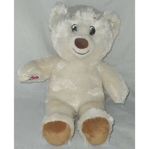 Build A Bear Workshop Lil Pudding Cub 15" Cream Beige Plush Bear 9/2021